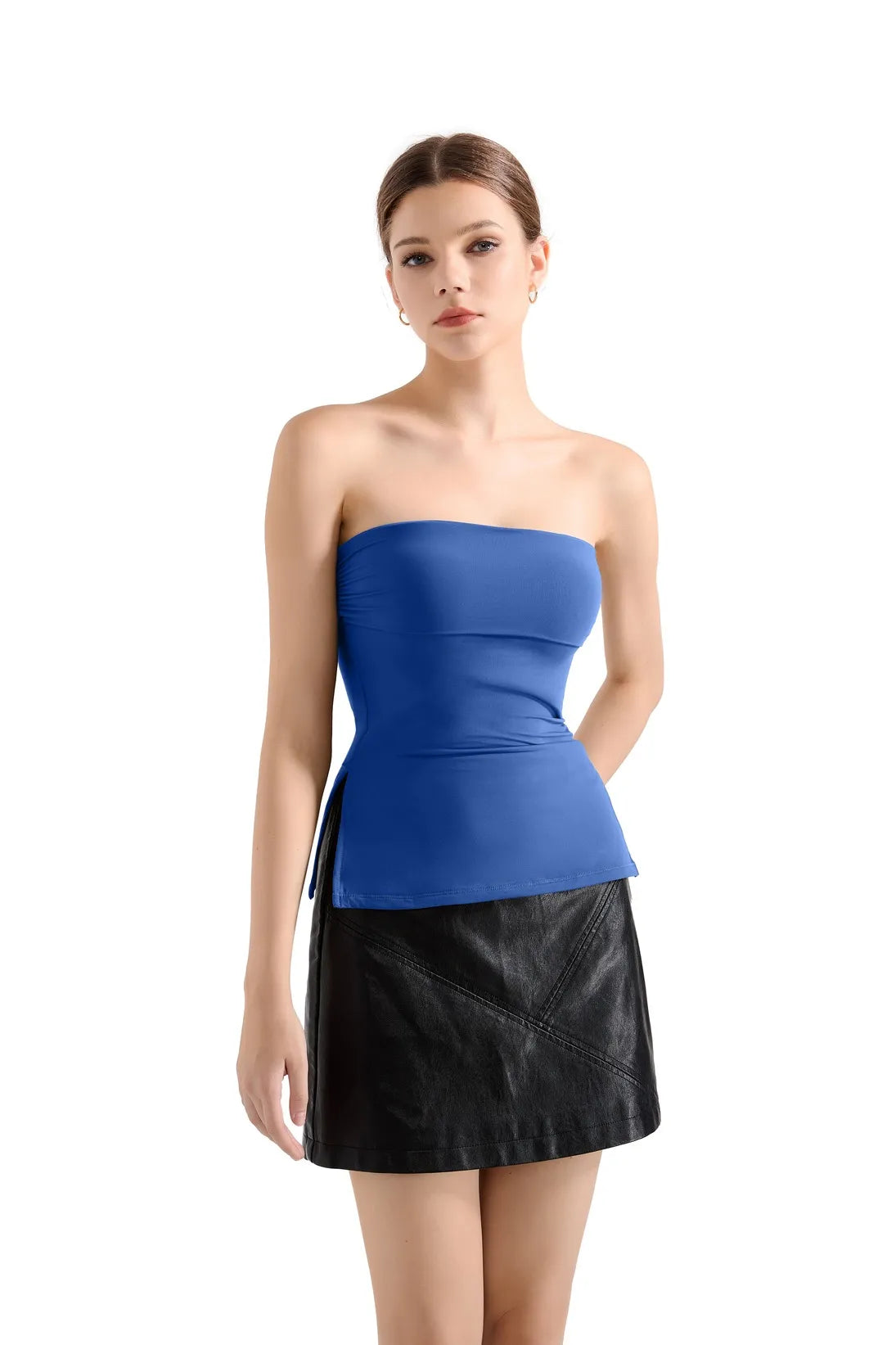 Buttery Soft Side Split Tube Top