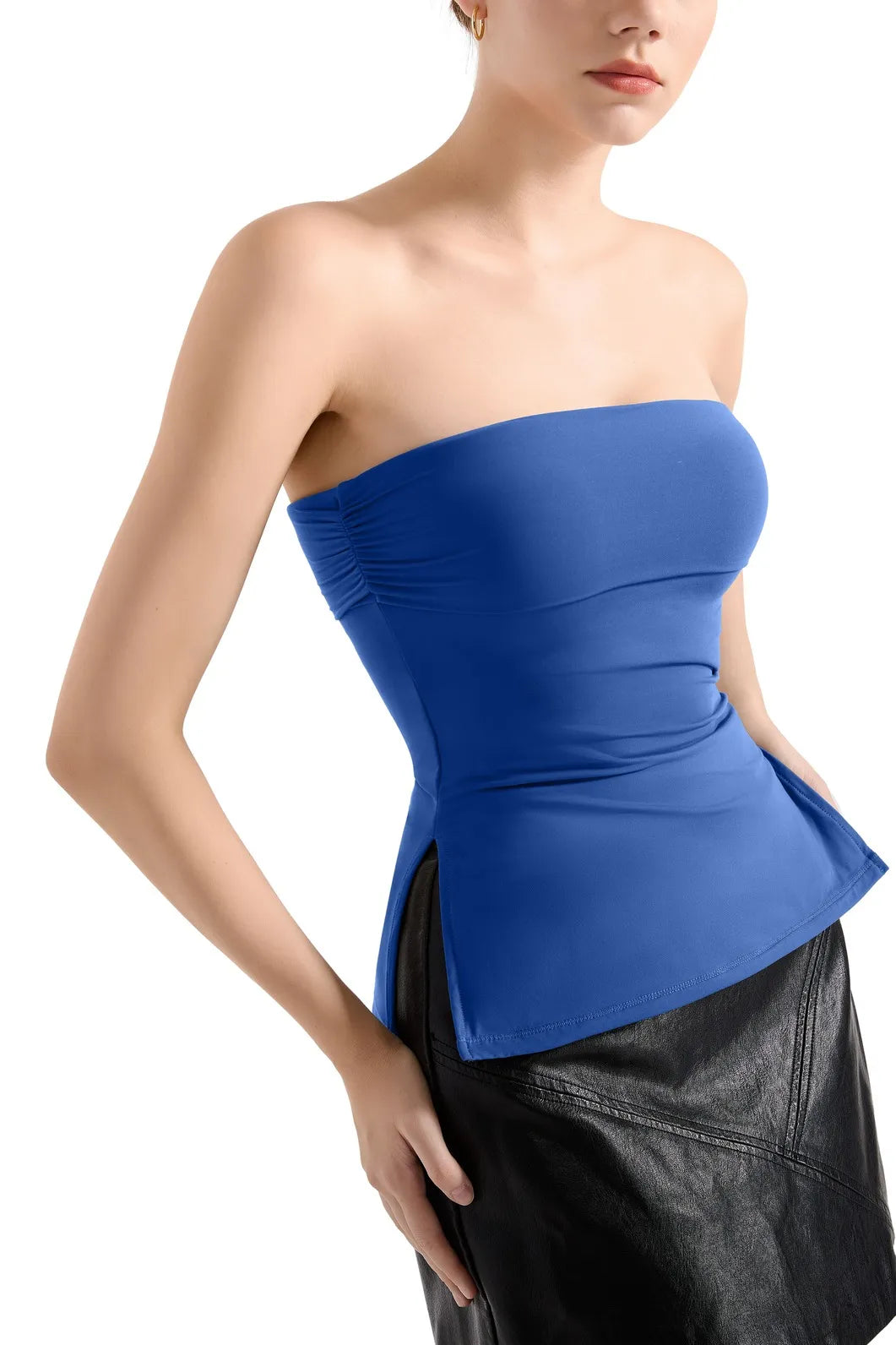Buttery Soft Side Split Tube Top