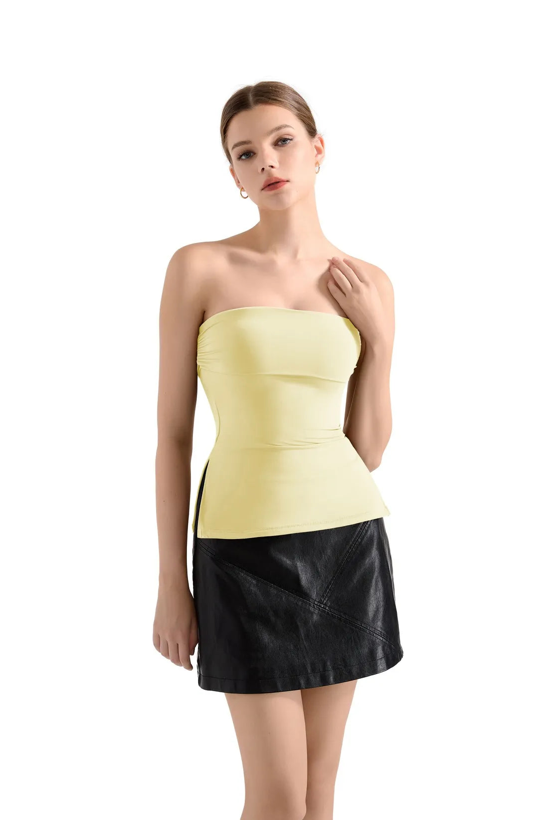 Buttery Soft Side Split Tube Top