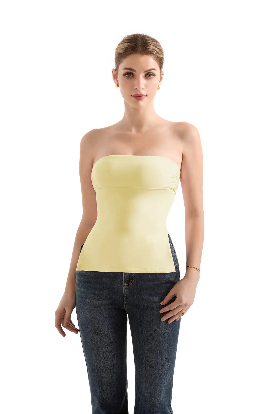 Buttery Soft Side Split Tube Top