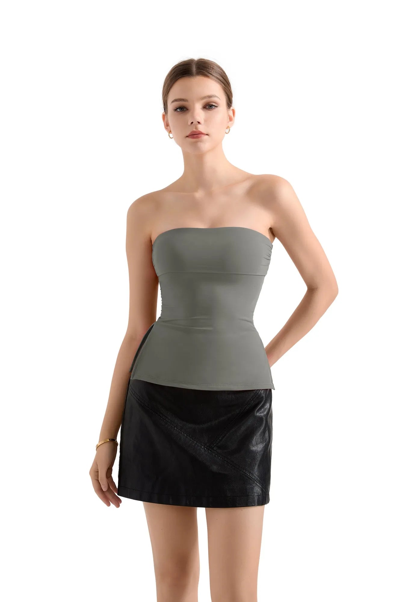 Buttery Soft Side Split Tube Top