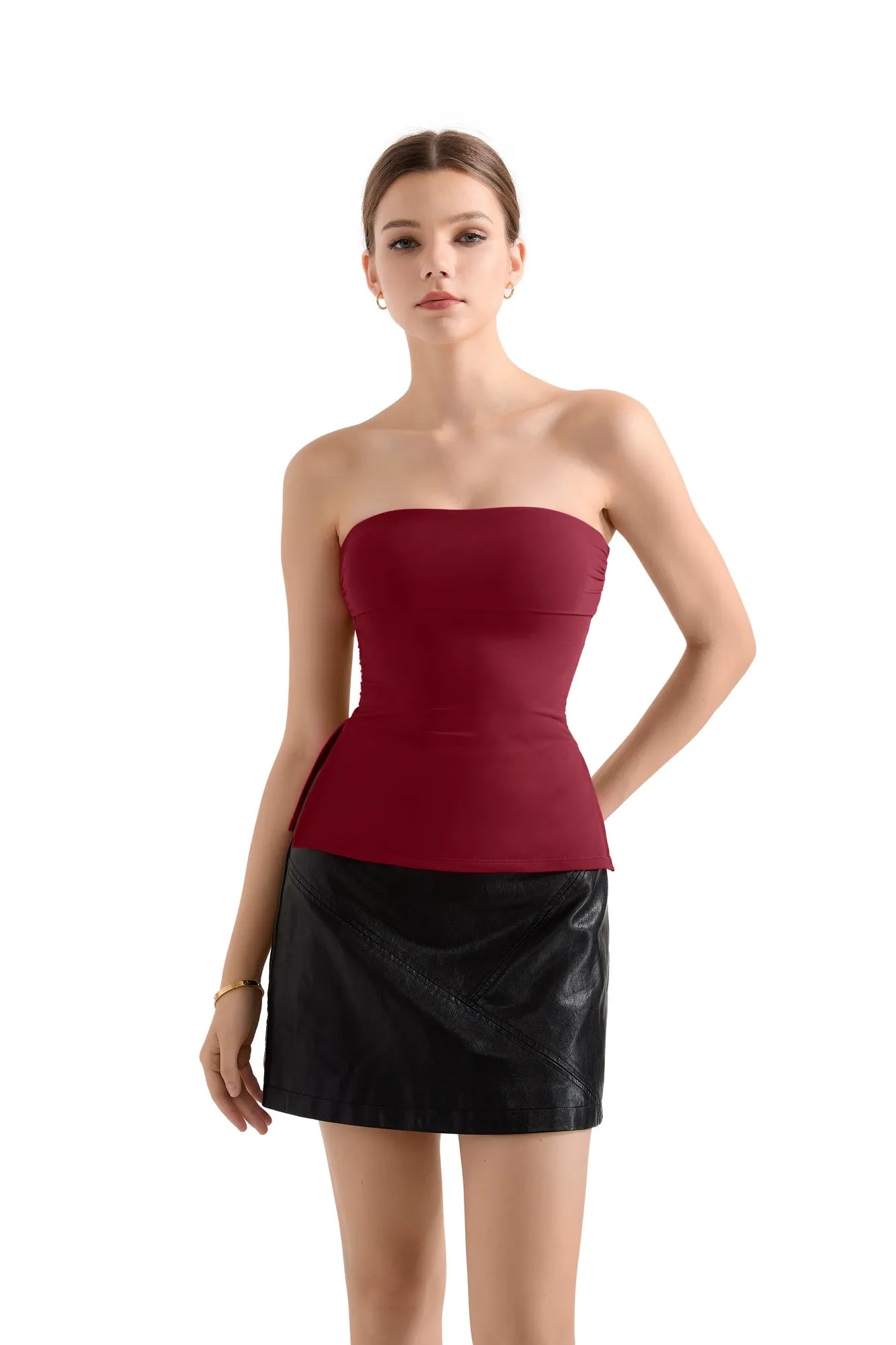 Buttery Soft Side Split Tube Top